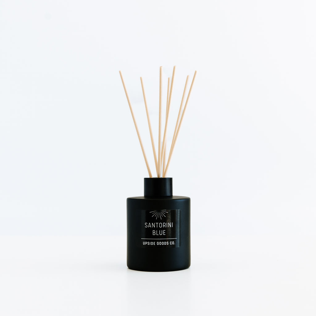 Santorini Blue Reed Diffuser from Upside Goods Co.