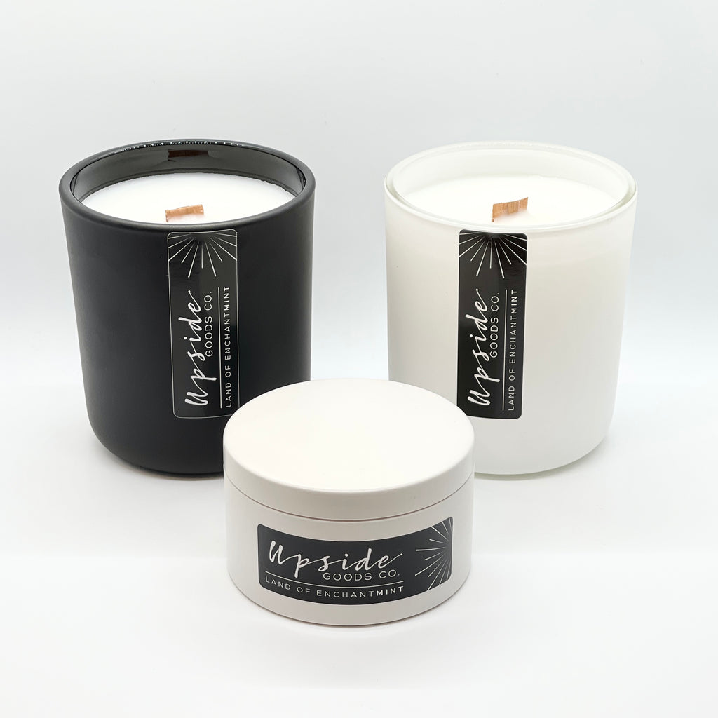 Land of Enchantmint Peppermint & Eucalyptus Candle at Upside Goods Co.